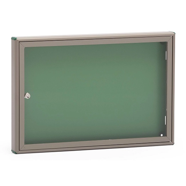 Vendita online Bacheca porta avvisi SB1 formato DIN A3 alluminio bronzo-oro con fondo verde